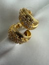 Zirkon Taşlı Küpe(Gold)