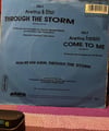 Aretha Franklin & Elton John - Through The Storm / Come To Me (1989) - Arista - 45'lik Plak