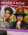 Aretha Franklin & Elton John - Through The Storm / Come To Me (1989) - Arista - 45'lik Plak