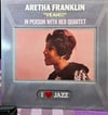 Aretha Franklin - Yeah!!! In Person With Her Quartet (1983) I Love Jazz Series CBS LP / Vinil Plak