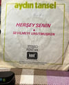 Aydın Tansel - Herşey Senin / Sevilmeyi Unutmuşken (Kent 1101) - 1975
