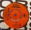 Barbra Streisand - Second Hand Rose / He Touched Me - 45'lik Plak (CBS - 202025)