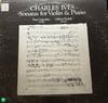 Charles Ives – Sonatas for Violin & Piano (Paul Zukofsky, Gilbert Kalish) - 2 LP Nonesuch Box Set