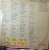 Ein Männlein steht im Walde - Kinderlieder und Kindergedichte - ETERNA LP Plak (DDR)