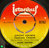 Huri Sapan - Gözlerim Yolda Kaldı / Şimdimi Aşkımın Farkına Vardın (45'lik Plak)