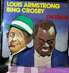 Louis Armstrong & Bing Crosby - On Stage (1972) Windmill UK Press LP / Vinil Plak
