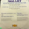 Mozart: Eine Kleine Nachtmusik & Overtures - Gold Award Classics LP - MER 211 İngiltere Baskı
