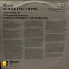 Mozart Horn Concertos: Dennis Brain - Herbert von Karajan: Philharmonia Orchestra