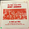 One Night Stand With Benny Goodman In 1942 and 1943 - Joyce LP-1073 - Jazz / Swing