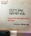 Öztürk Serengil - Unuttun Bizi Süleyman / Eyvah (Sayan Y.S 5001) - 1970