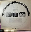 The Humor Of Rowan & Martin - Epic FLM 13109 - Footlight Series Vinyl LP