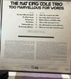 The Nat King Cole Trio - Too Marvellous For Words (LP, Albüm)