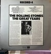 The Rolling Stones - The Great Years (Record 4) [Reader's Digest / Decca Release]