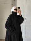 PUUL TRENÇKOT-SİYAH
