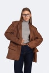 Süet Camel Ceket 