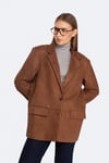 Süet Camel Ceket 