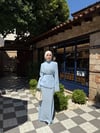 TASARIM BLOVA TAKIM -BEBE MAVİSİ 