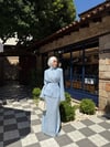 TASARIM BLOVA TAKIM -BEBE MAVİSİ 