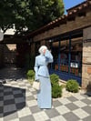 TASARIM BLOVA TAKIM -BEBE MAVİSİ 