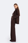 Vatkalı Premium  Kahve Blazer 
