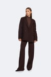 Vatkalı Premium  Kahve Blazer 