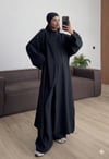 YIRTMAÇLI ABAYA TAKIM 