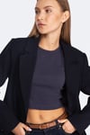 Zevn Belden Oturtmalı Blazer 