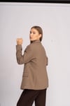 Zevn Belten Oturtmalı Blazer 