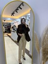 DÜZ PAÇA KEMERLİ BEJ PANTOLON