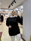 SİYAH TRİKKO TUNİK