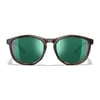 WILEY X Bravo Captivate Polarized Güneş Gözlüğü (Yeşil Aynalı)