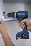 BOSCH GSB 18V-45 Akülü Matkap + GDR 18V-215 Akülü Vidalama Seti (2x4.0Ah)