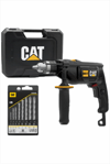 Cat DX17.1 750Watt 13mm Profesyonel Darbeli Matkap + 8 Parça Aksesuar