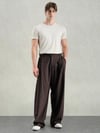 Parfe Çizgili Pant