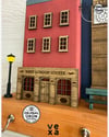 Londra Big Ben Temalı Ahşap Anahtarlık Askısı 35 cm x 35 cm