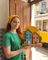 Vexa Deco Lizbon Serisi Duvar Askılı Anahtarlık Ev Hediyesi Dekoratif Anahtar Askısı 30 X 30 cm