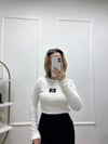 BEYAZ CK UZUN KOLLU BODY