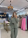 ÇAĞLA YEŞİLİ PREMIUM GÖMLEK PANTOLON TAKIM