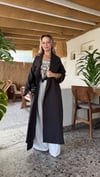 KOYU KAHVE PREMIUM SERİ POLİVİSKON UZUN TRENÇ