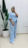 MAVİ TAŞLI MODAL EŞOFMAN TAKIMI