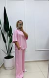 PEMBE TAŞLI MODAL EŞOFMAN TAKIMI