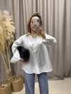 PREMIUM  SERİ POPLİN BEYAZ TASLI GÖMLEK