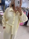 SARI PREMIUM GÖMLEK PANTOLON TAKIM