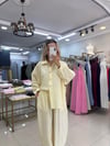 SARI PREMIUM GÖMLEK PANTOLON TAKIM