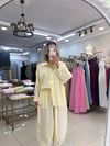 SARI PREMIUM GÖMLEK PANTOLON TAKIM