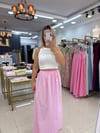 ŞEKER PEMBE POPLİN ETEK