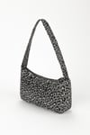 Pamela Basic Antrasit Leopar Baget Çanta