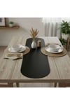 1 Adet Deri Runner-40x140 cm-Deri Masa Örtüsü