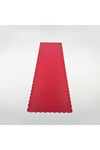 1 Adet Deri Runner-40x140 cm-Fırfır Desenli Runner