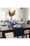 1 Adet Deri Runner-40x140 cm-Fırfır Desenli Runner